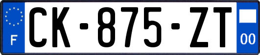 CK-875-ZT