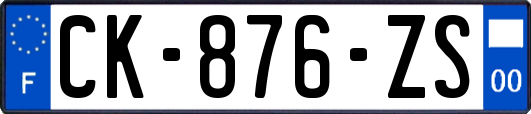 CK-876-ZS