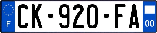 CK-920-FA