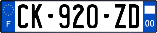 CK-920-ZD