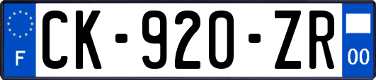 CK-920-ZR