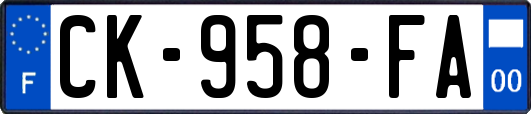 CK-958-FA