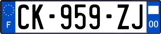 CK-959-ZJ