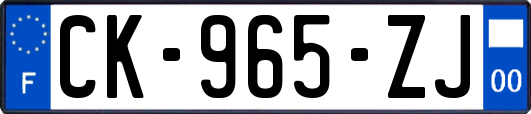 CK-965-ZJ