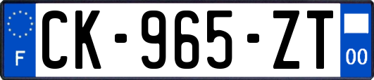 CK-965-ZT