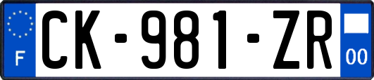 CK-981-ZR