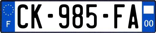 CK-985-FA