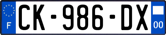 CK-986-DX