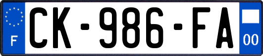CK-986-FA