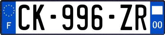 CK-996-ZR