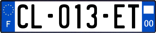CL-013-ET