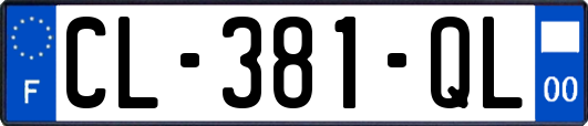 CL-381-QL