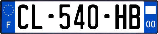 CL-540-HB