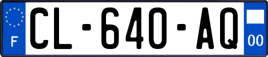 CL-640-AQ