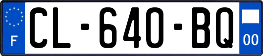 CL-640-BQ