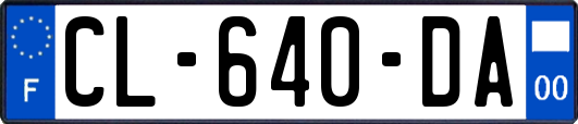 CL-640-DA