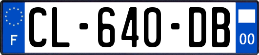 CL-640-DB