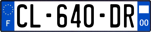 CL-640-DR