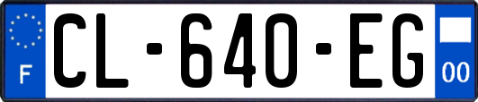 CL-640-EG