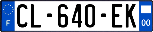 CL-640-EK