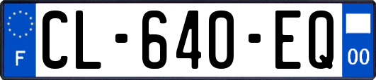 CL-640-EQ