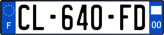 CL-640-FD