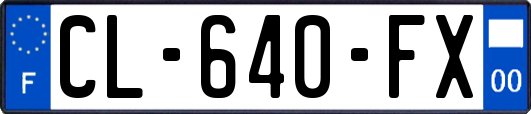 CL-640-FX
