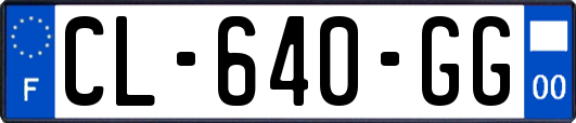 CL-640-GG