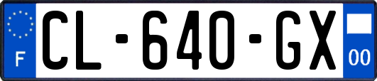 CL-640-GX