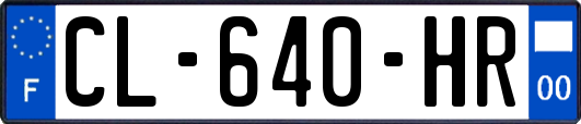 CL-640-HR