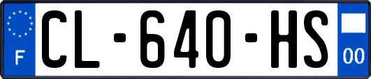 CL-640-HS