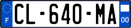 CL-640-MA