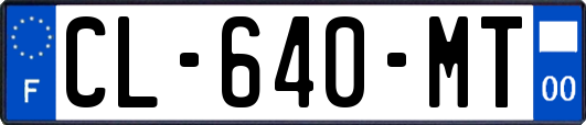 CL-640-MT