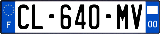 CL-640-MV