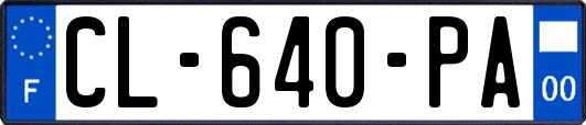 CL-640-PA