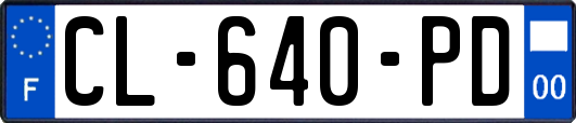 CL-640-PD