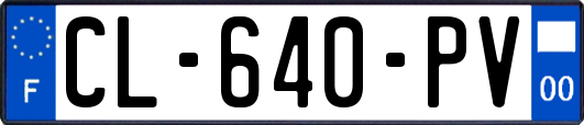 CL-640-PV
