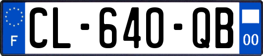 CL-640-QB