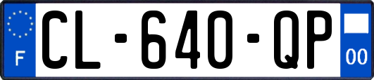 CL-640-QP