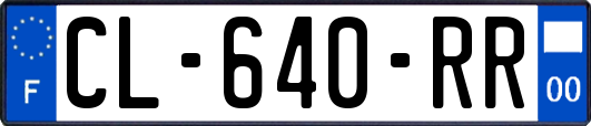 CL-640-RR