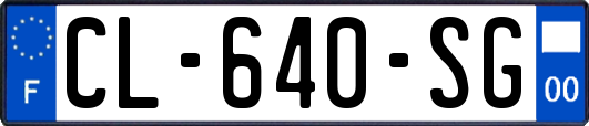 CL-640-SG