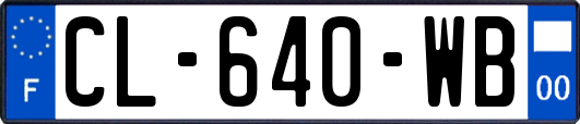 CL-640-WB
