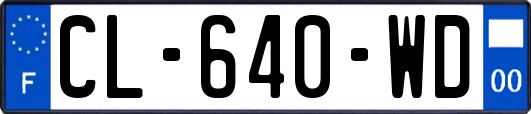 CL-640-WD