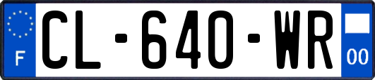 CL-640-WR