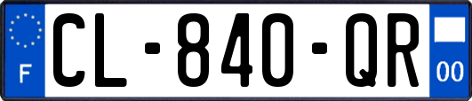 CL-840-QR