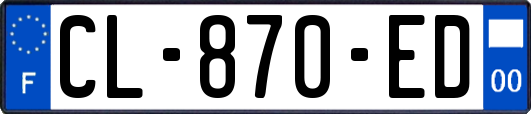 CL-870-ED