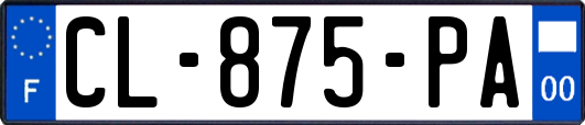 CL-875-PA