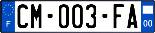CM-003-FA