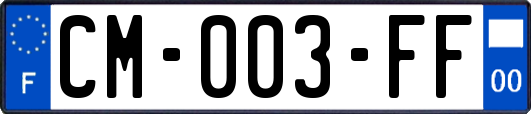 CM-003-FF
