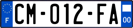 CM-012-FA